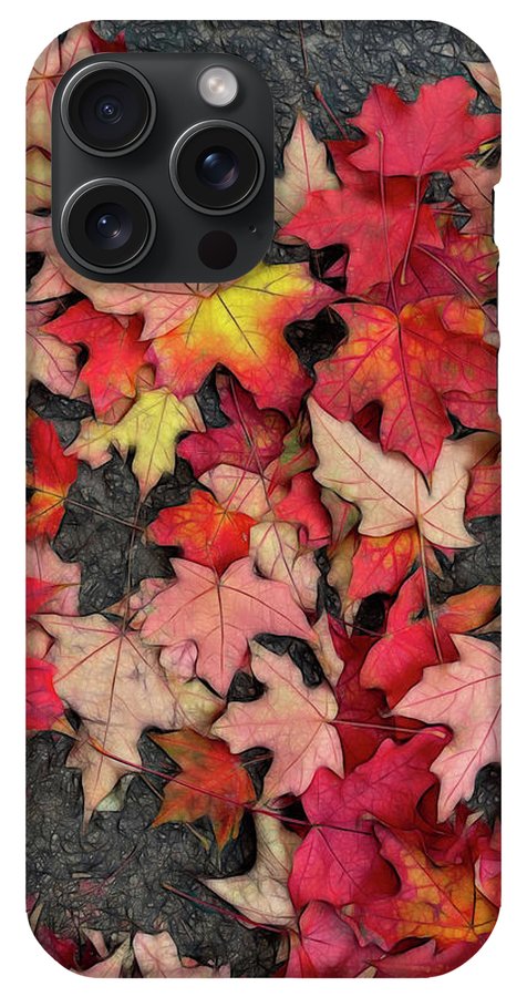 Maple Leaves In October 3 - Phone Case