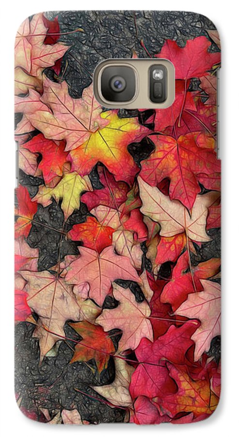 Maple Leaves In October 3 - Phone Case