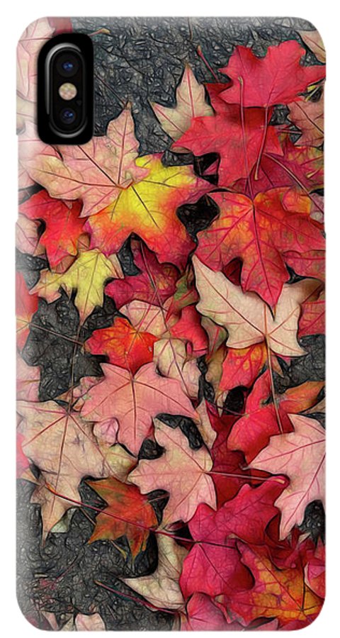 Maple Leaves In October 3 - Phone Case