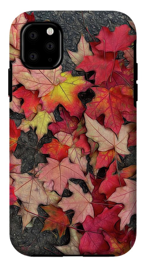Maple Leaves In October 3 - Phone Case