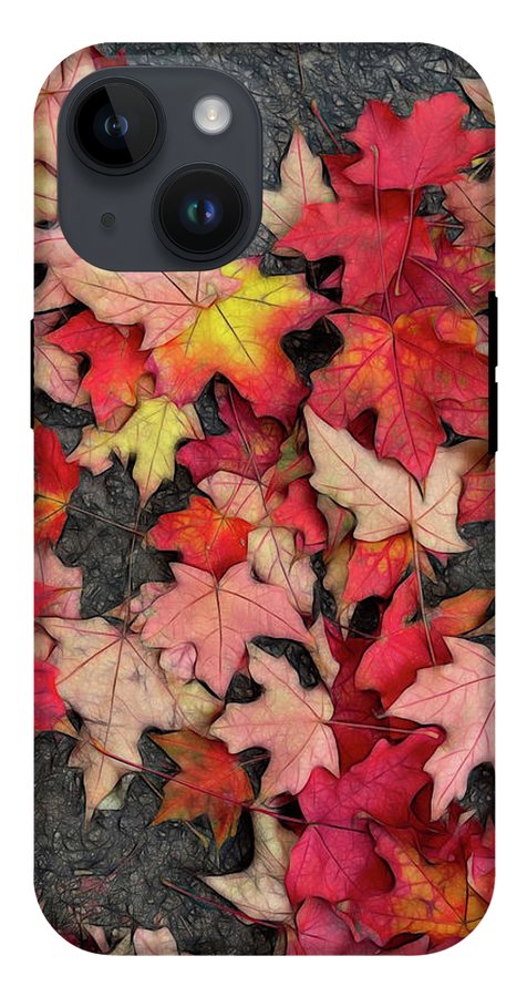 Maple Leaves In October 3 - Phone Case