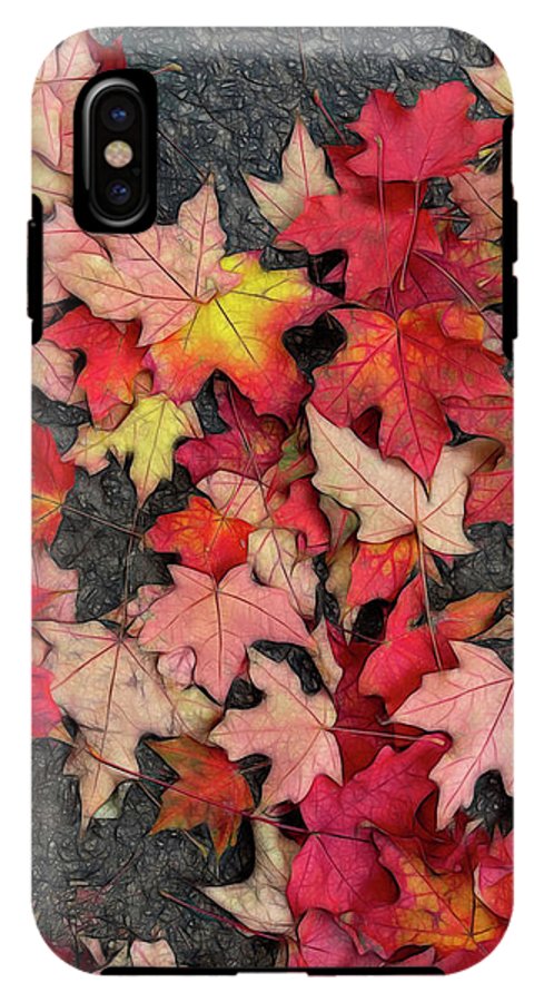 Maple Leaves In October 3 - Phone Case