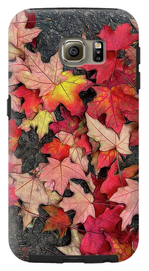 Maple Leaves In October 3 - Phone Case