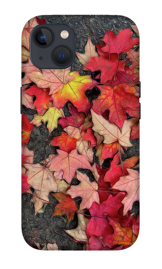 Maple Leaves In October 3 - Phone Case