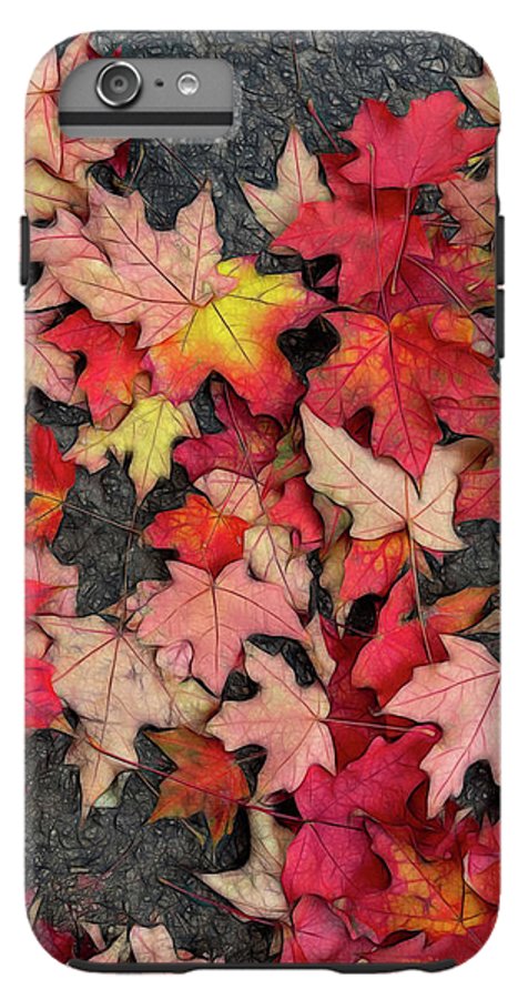 Maple Leaves In October 3 - Phone Case