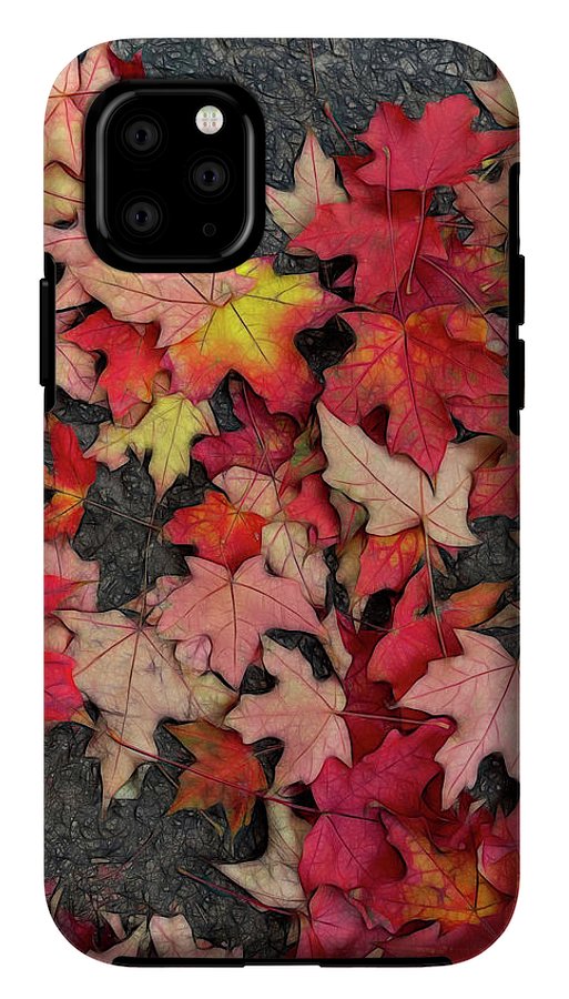 Maple Leaves In October 3 - Phone Case