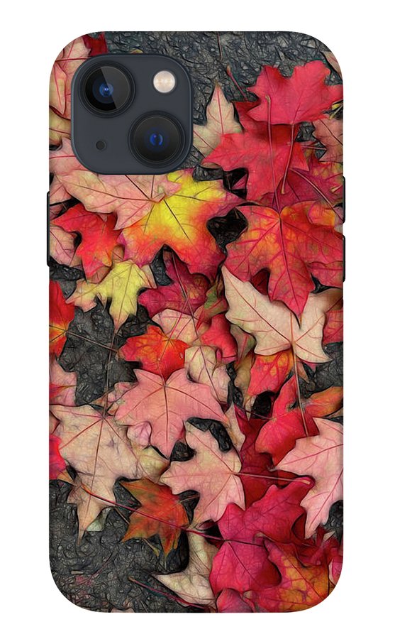 Maple Leaves In October 3 - Phone Case