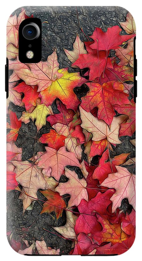 Maple Leaves In October 3 - Phone Case