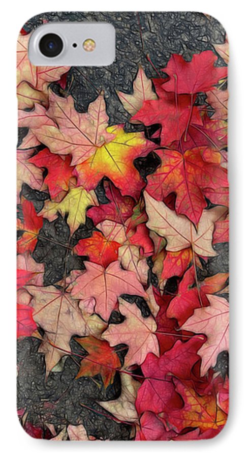 Maple Leaves In October 3 - Phone Case