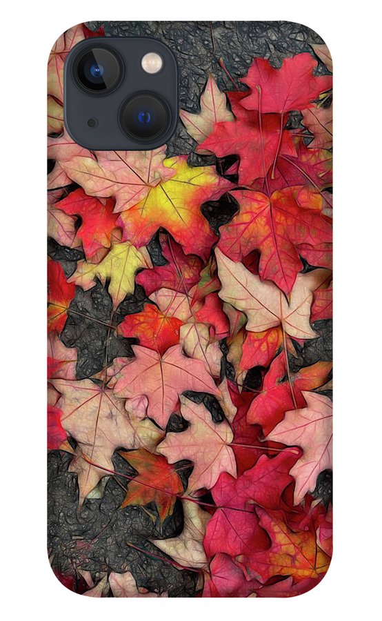 Maple Leaves In October 3 - Phone Case