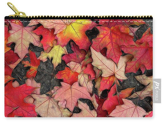 Maple Leaves In October 3 - Zip Pouch