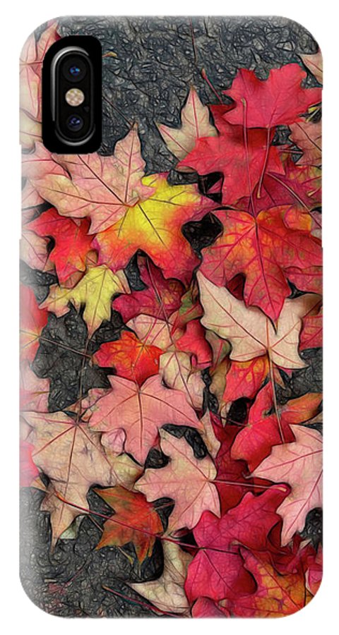 Maple Leaves In October 3 - Phone Case