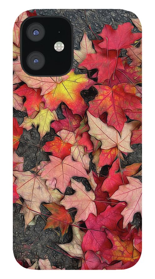 Maple Leaves In October 3 - Phone Case