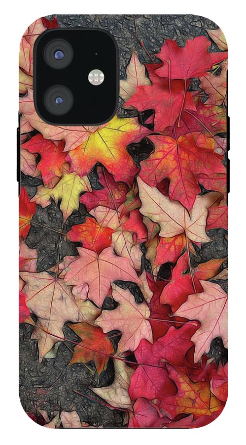 Maple Leaves In October 3 - Phone Case