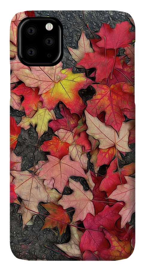 Maple Leaves In October 3 - Phone Case