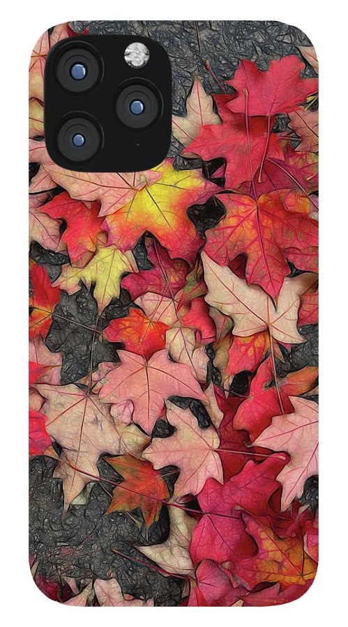 Maple Leaves In October 3 - Phone Case