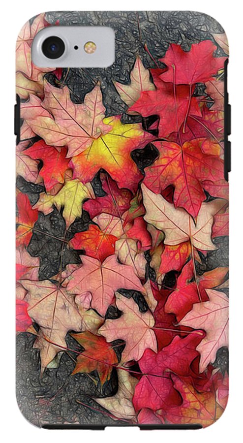 Maple Leaves In October 3 - Phone Case