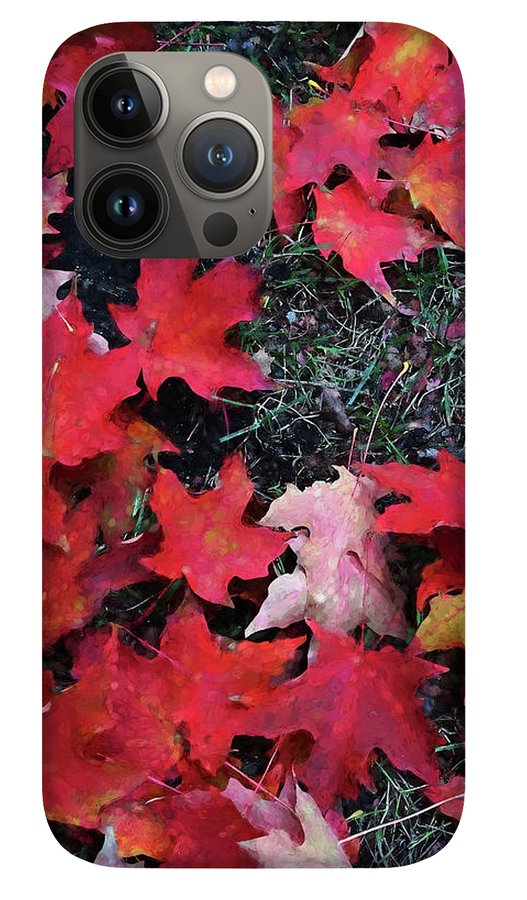 Maple Leaves In October 5 - Phone Case