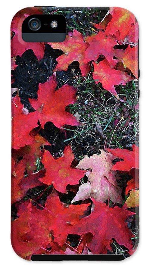 Maple Leaves In October 5 - Phone Case