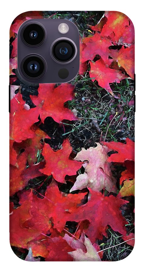 Maple Leaves In October 5 - Phone Case