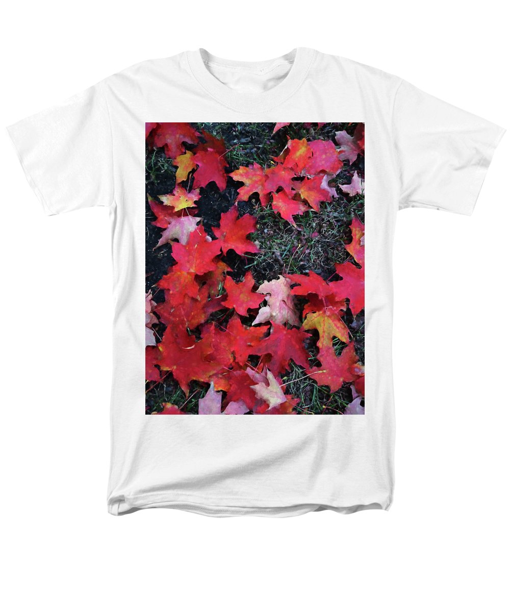 Maple Leaves In October 5 - Men's T-Shirt (Regular Fit)