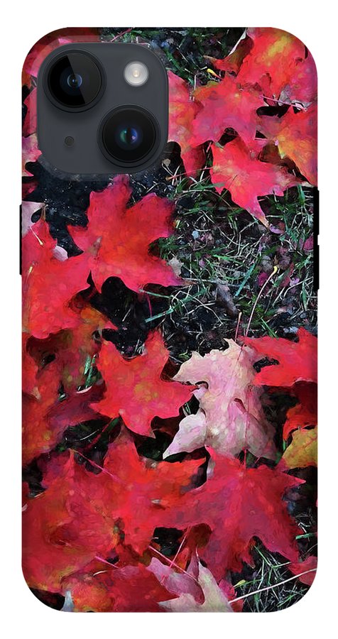 Maple Leaves In October 5 - Phone Case