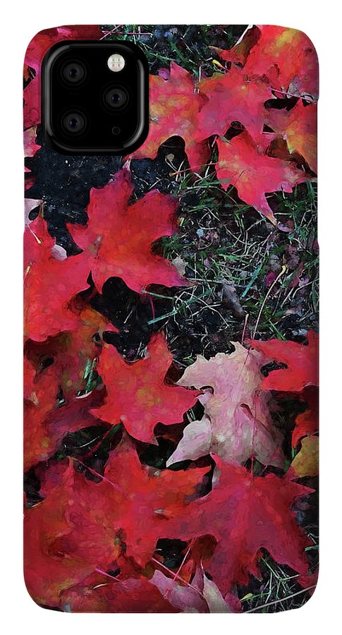 Maple Leaves In October 5 - Phone Case