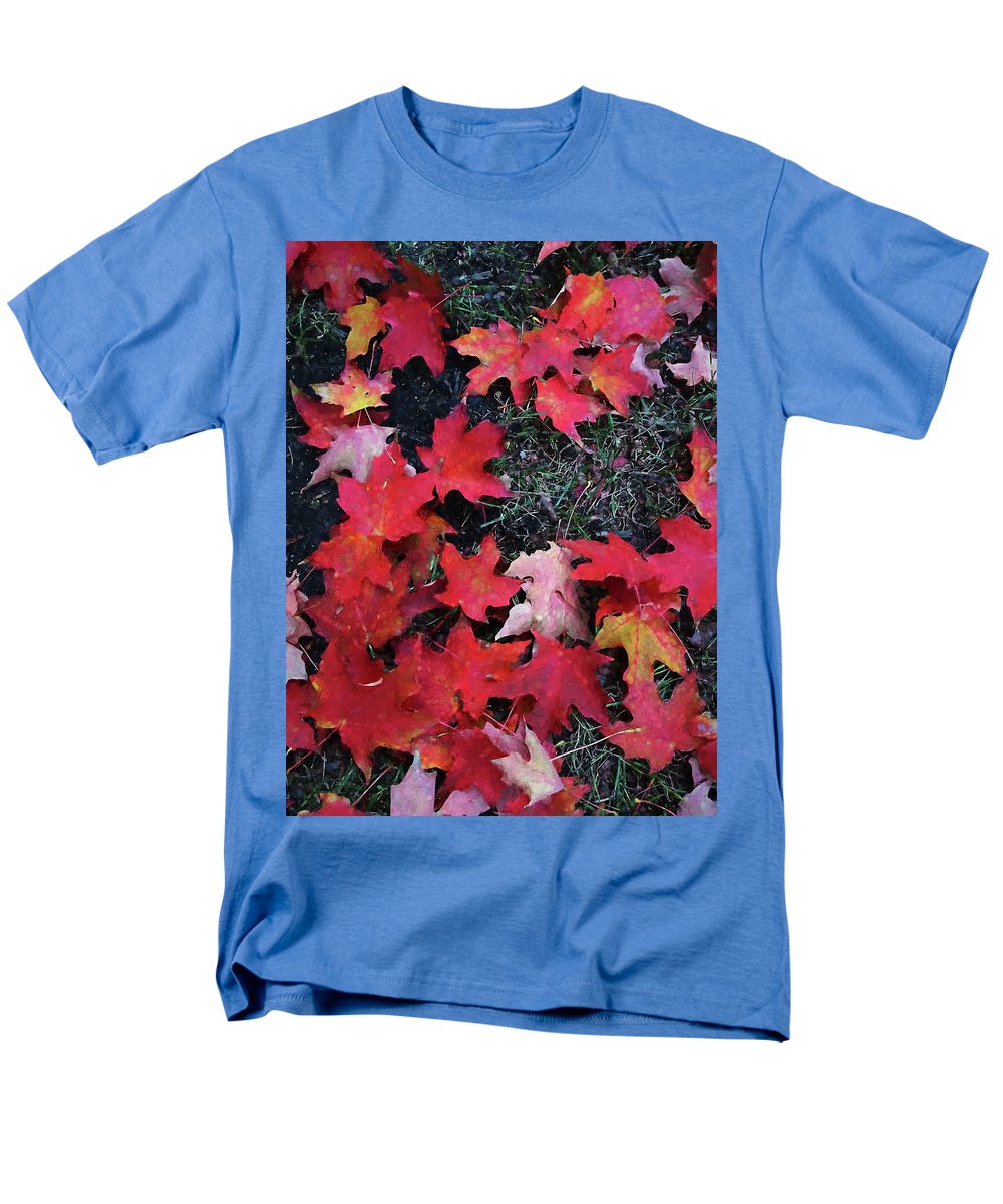 Maple Leaves In October 5 - Men's T-Shirt (Regular Fit)