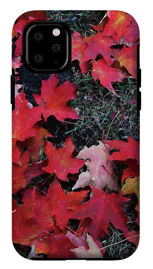 Maple Leaves In October 5 - Phone Case