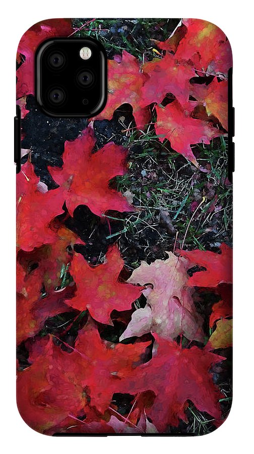 Maple Leaves In October 5 - Phone Case