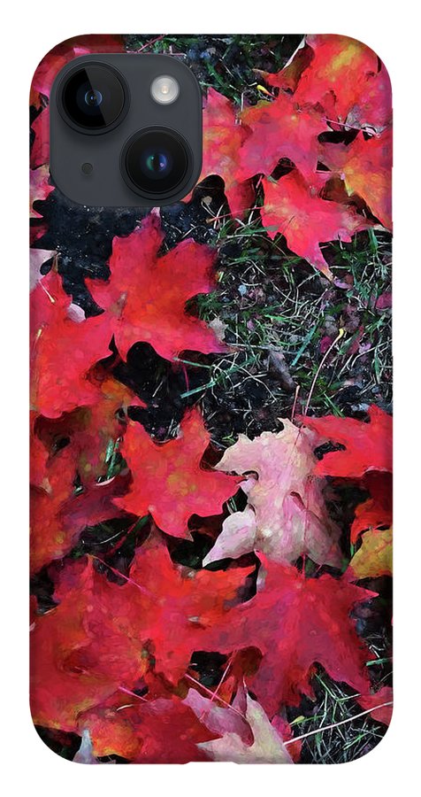 Maple Leaves In October 5 - Phone Case