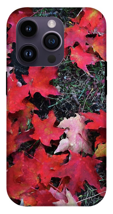 Maple Leaves In October 5 - Phone Case