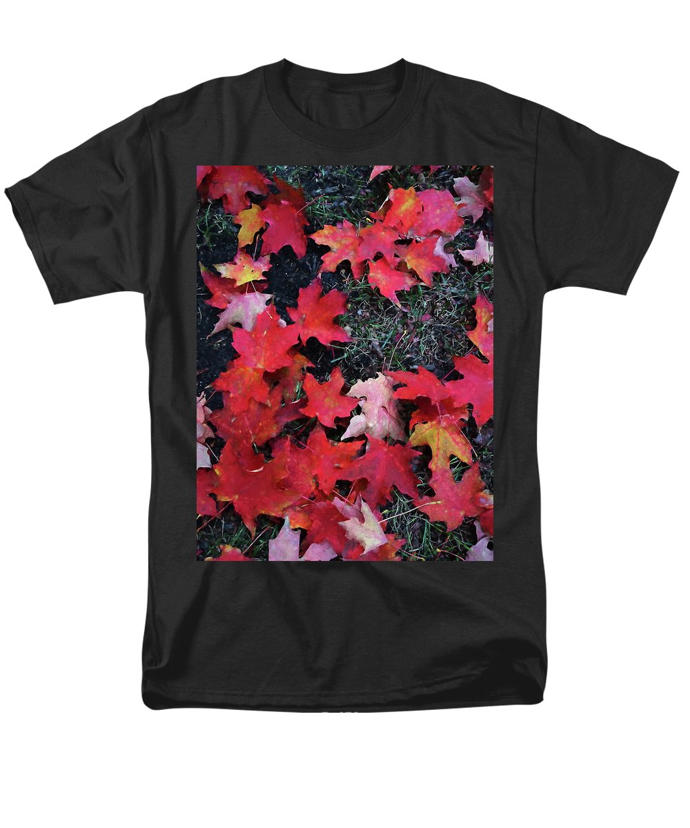 Maple Leaves In October 5 - Men's T-Shirt (Regular Fit)