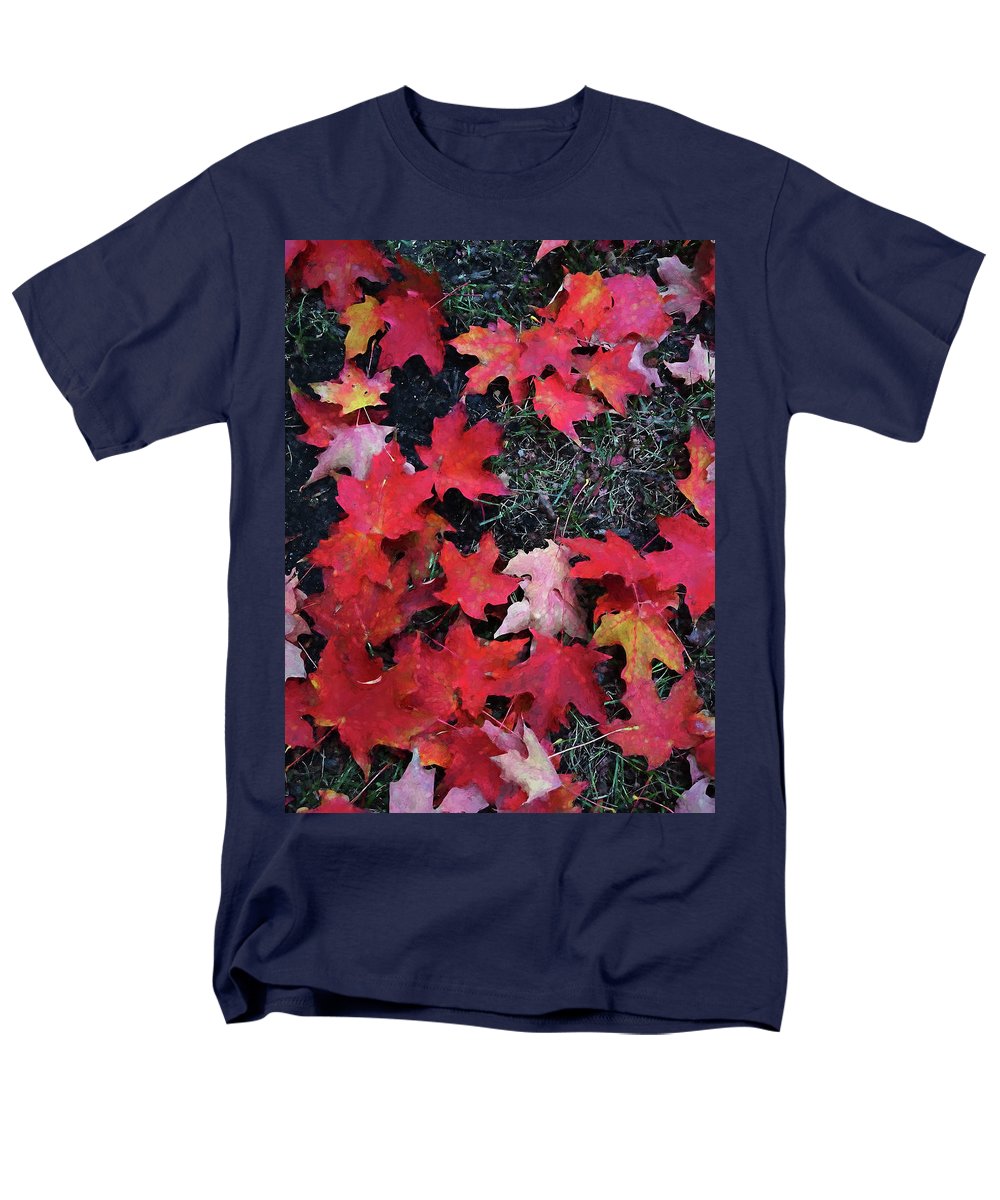 Maple Leaves In October 5 - Men's T-Shirt (Regular Fit)
