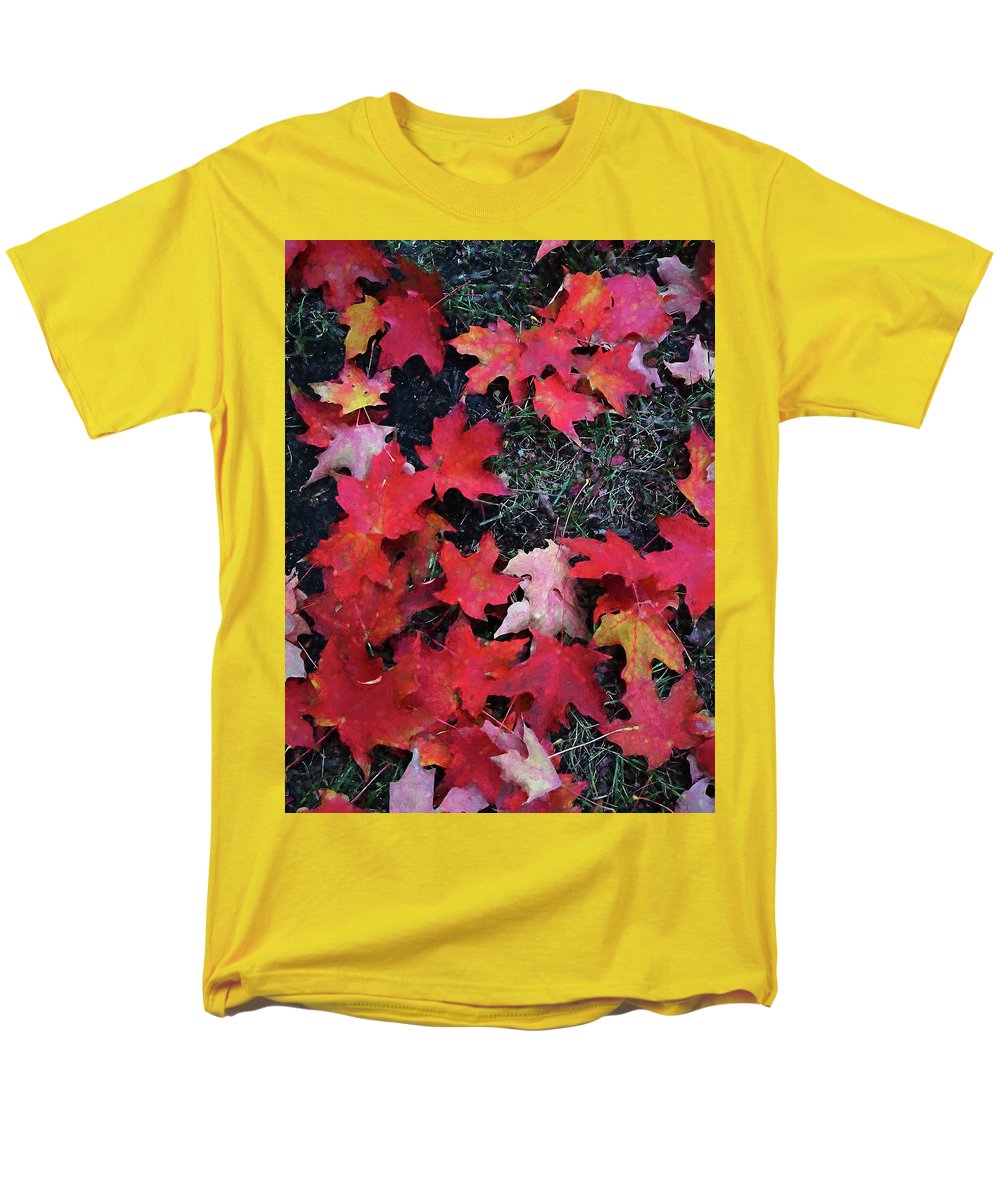 Maple Leaves In October 5 - Men's T-Shirt (Regular Fit)