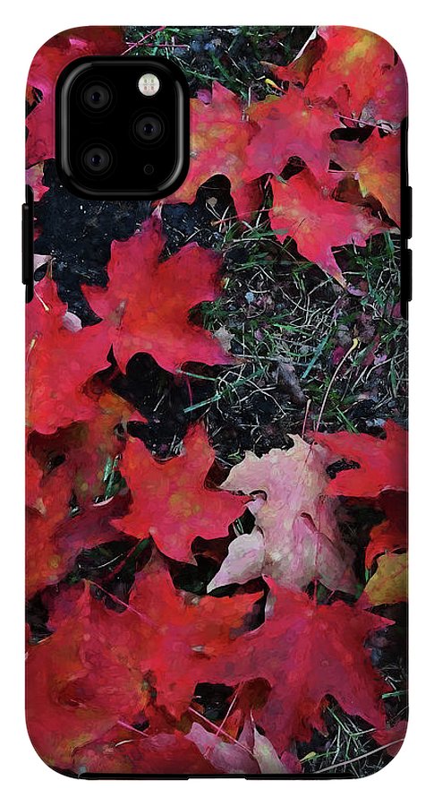 Maple Leaves In October 5 - Phone Case