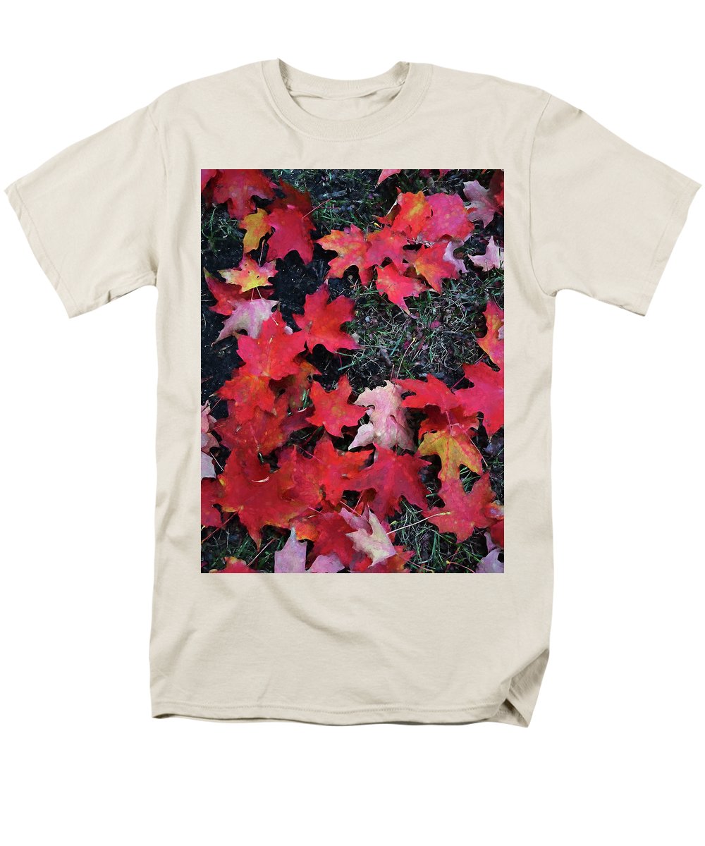 Maple Leaves In October 5 - Men's T-Shirt (Regular Fit)