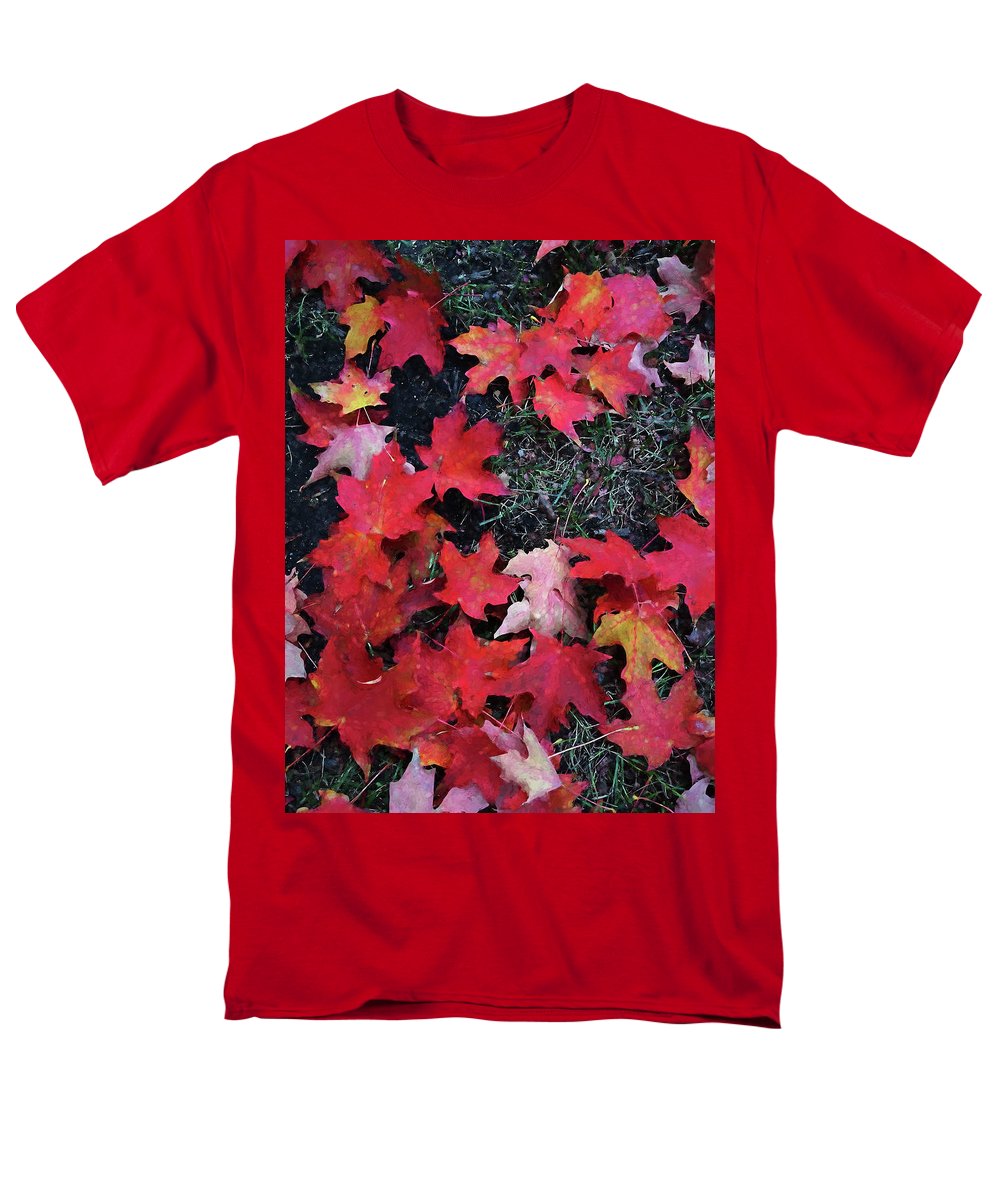 Maple Leaves In October 5 - Men's T-Shirt (Regular Fit)