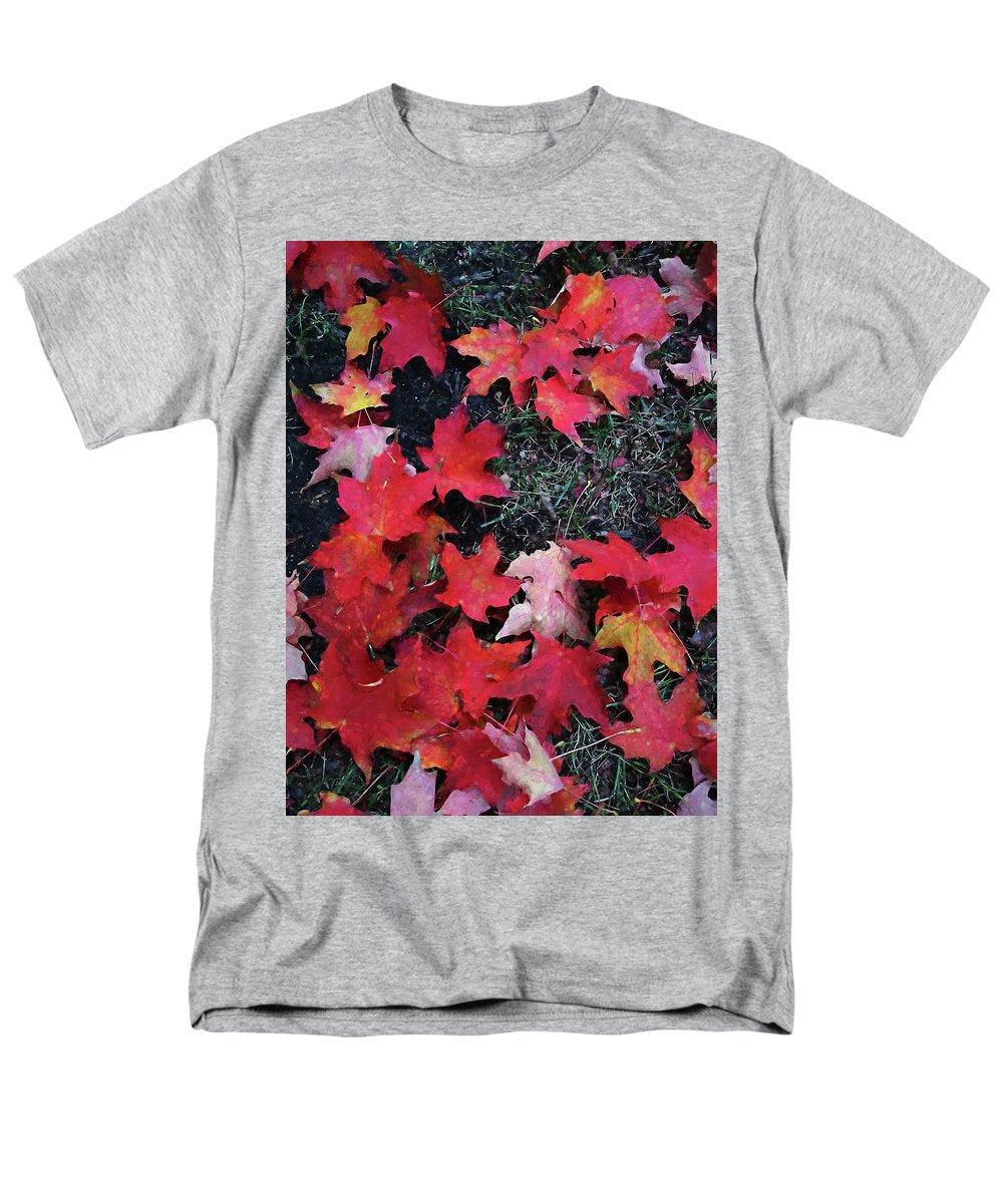 Maple Leaves In October 5 - Men's T-Shirt (Regular Fit)
