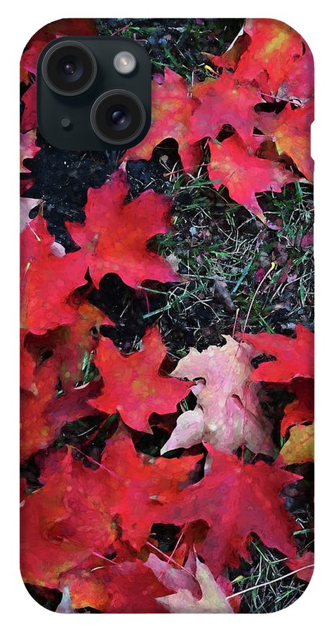 Maple Leaves In October 5 - Phone Case