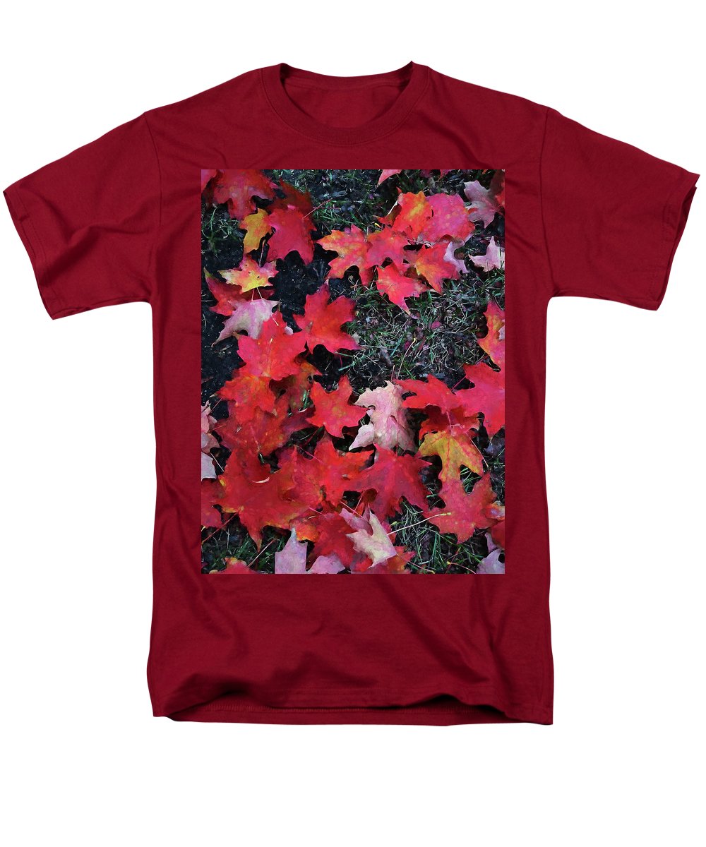 Maple Leaves In October 5 - Men's T-Shirt (Regular Fit)