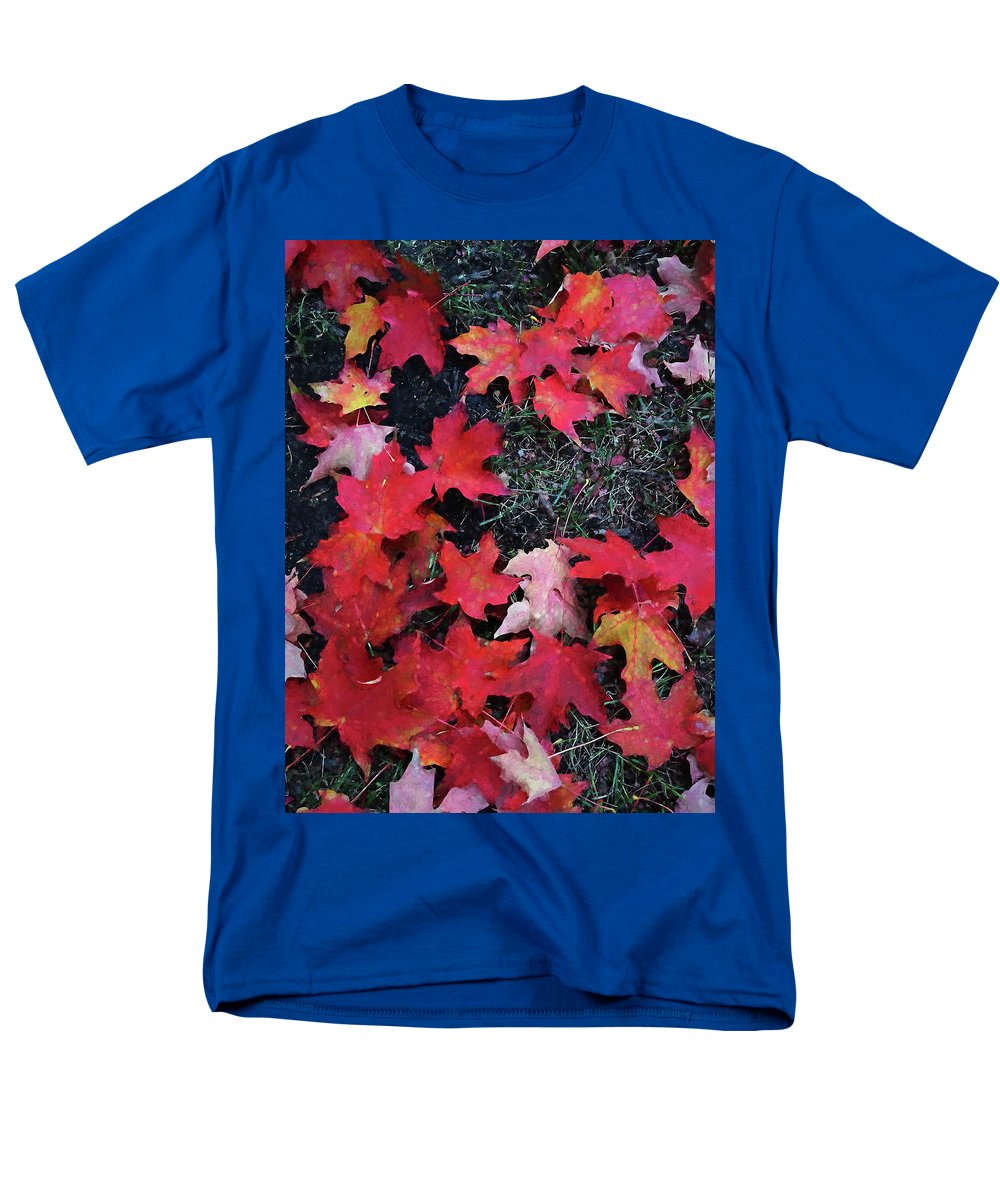 Maple Leaves In October 5 - Men's T-Shirt (Regular Fit)