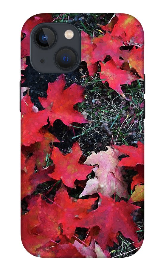 Maple Leaves In October 5 - Phone Case