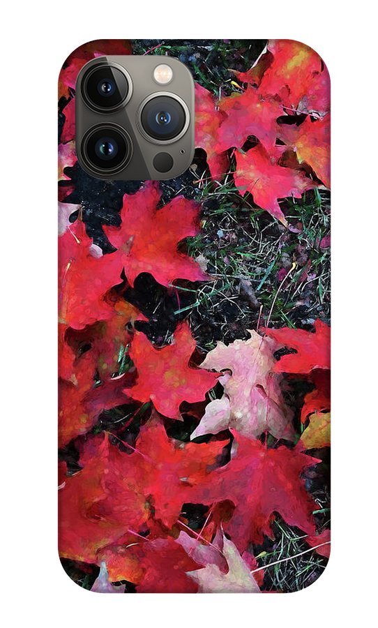 Maple Leaves In October 5 - Phone Case