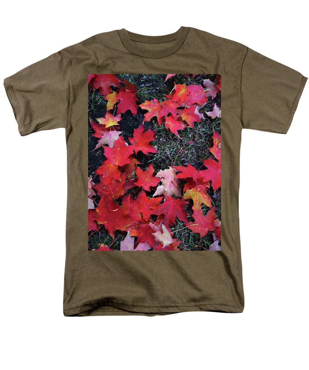 Maple Leaves In October 5 - Men's T-Shirt (Regular Fit)