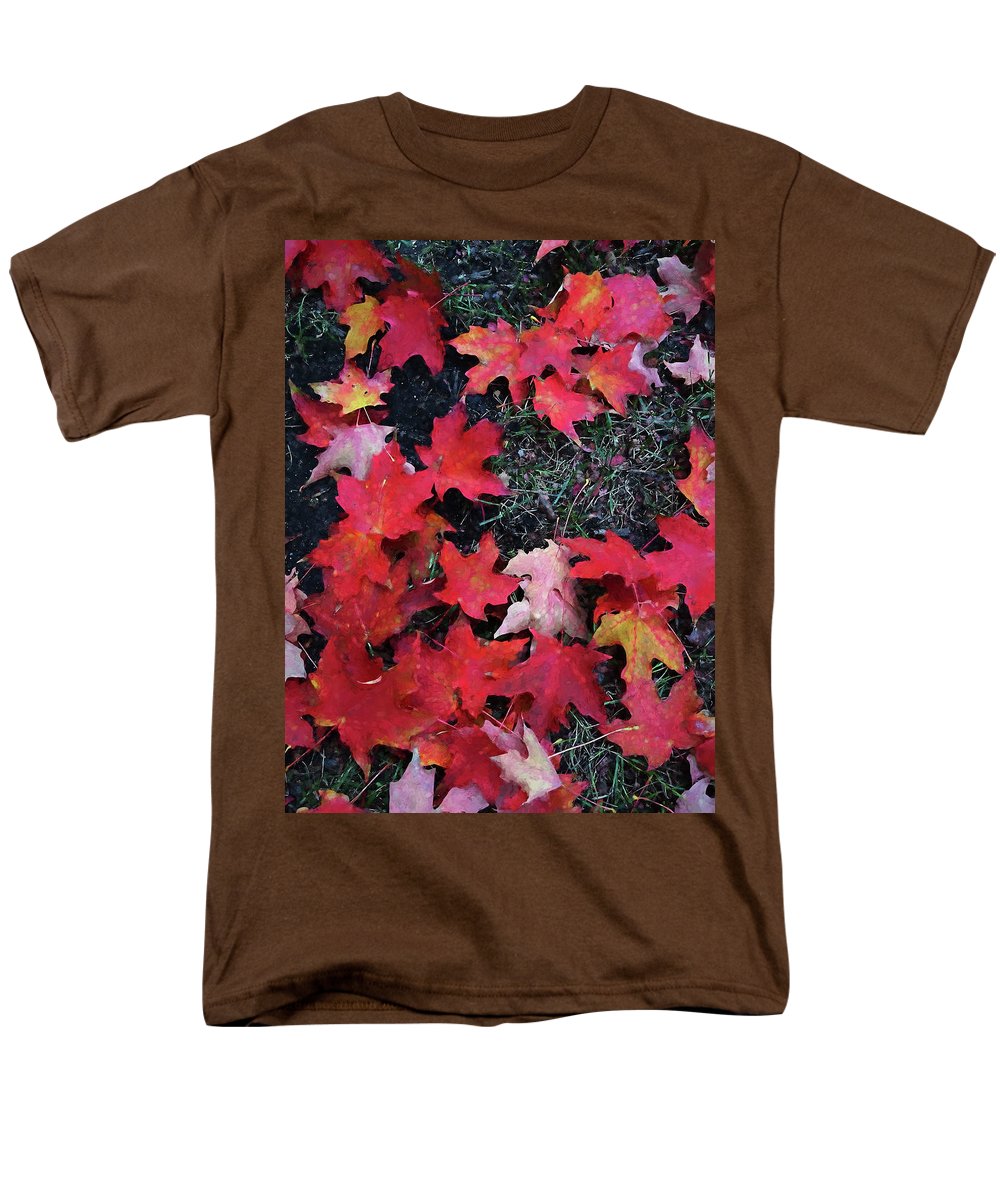 Maple Leaves In October 5 - Men's T-Shirt (Regular Fit)