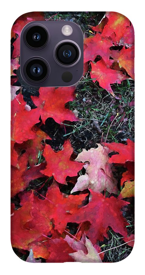 Maple Leaves In October 5 - Phone Case