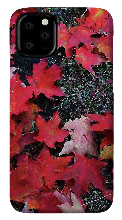 Maple Leaves In October 5 - Phone Case