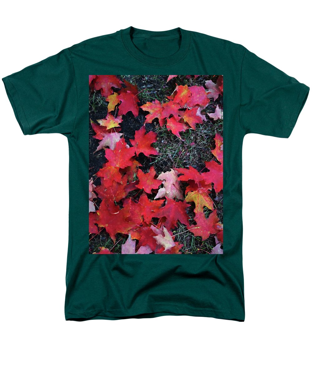 Maple Leaves In October 5 - Men's T-Shirt (Regular Fit)