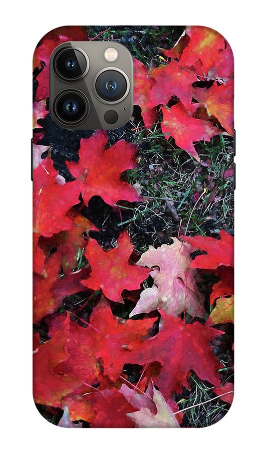 Maple Leaves In October 5 - Phone Case